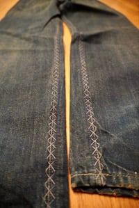 Image 1 of Originalfake Levis KAWS collab  OF 502