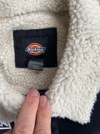 Image 2 of Braeburn Records x Dickies Duck Canvas High Pike Fleece Jacket