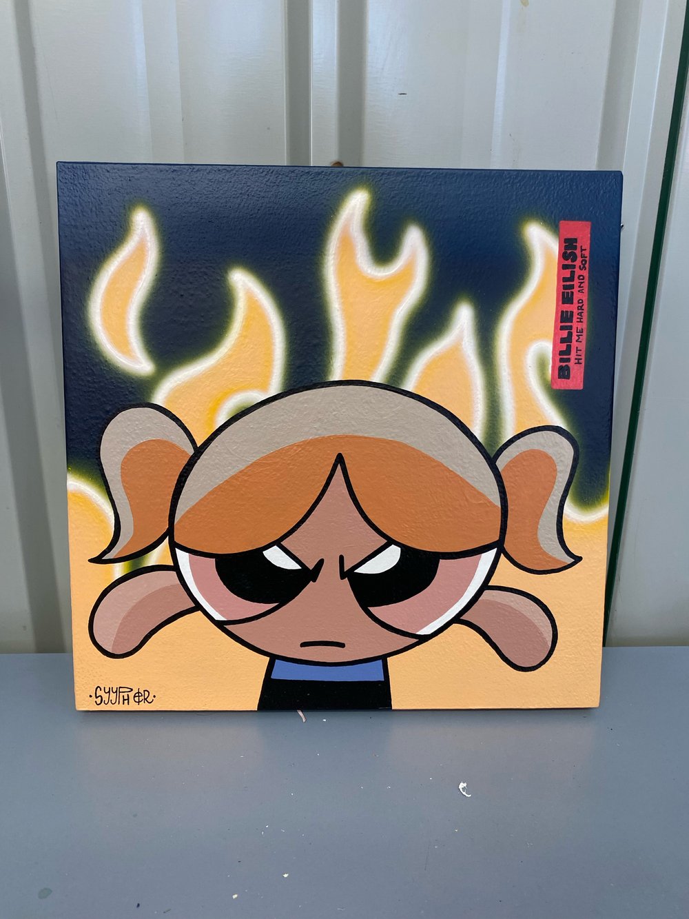 “HIT ME HARD AND SOFT” Original Artwork