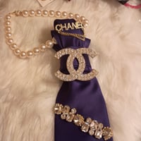Image 1 of PURPLE RAIN TIE NECKLACE