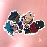 Image 1 of ⟡ Gorillaz Stickers ⟡