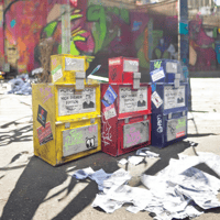 Image 1 of Nick Diemer x Goofy Digits collab "Nice" Newsbox 