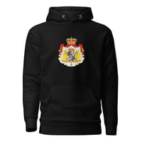 Image 4 of Riksvapen Sverige Unisex Hoodie Clean Back