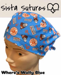 Image 3 of Book Scrub Hats