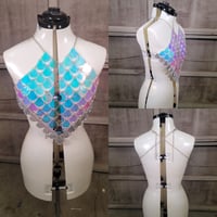 Image 5 of MERMAID top (transparent iridescent) 
