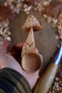 Image 3 of Mushroom & Leaf-Coffee Scoop