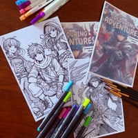 Image 2 of Anime Fantasy - Colour Adventure Pack