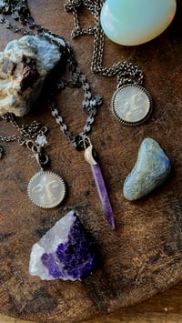 Image 4 of Amethyst spike pendant