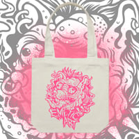 Image 3 of Acid Rat Emetic Art Tote Bag