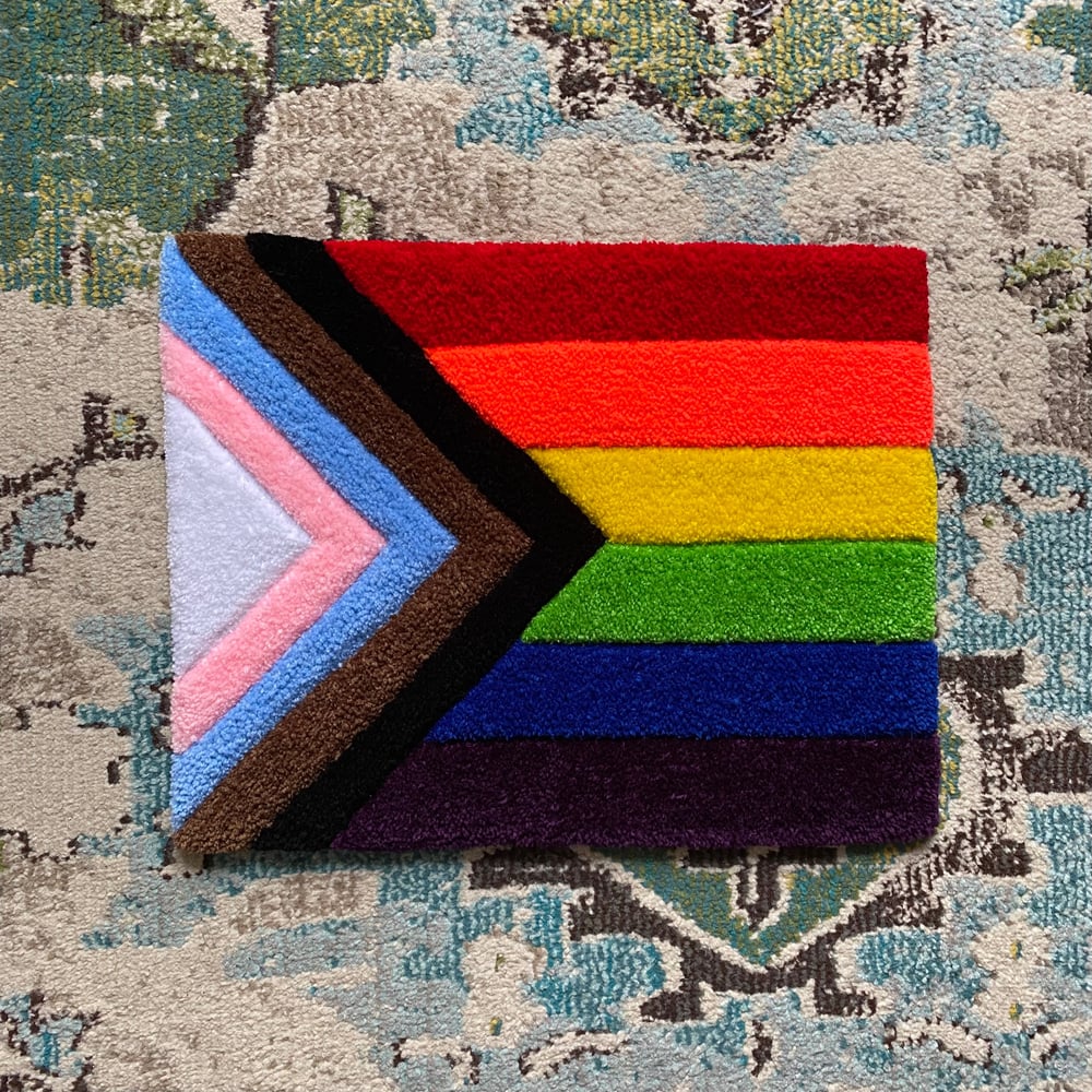 Image of Pride Flag Rug