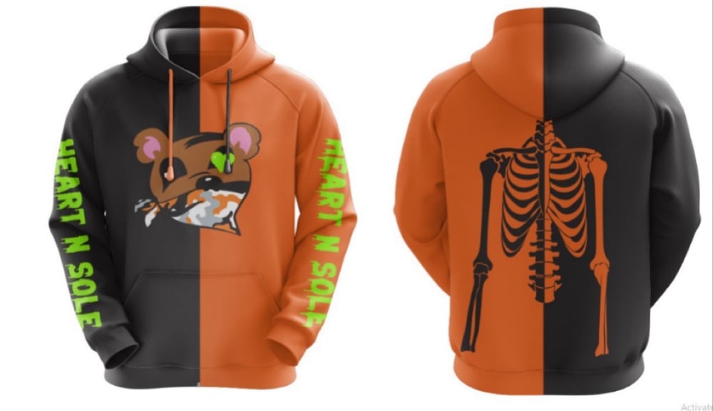 Heart N Sole “Halloween Slime” Hoodie 