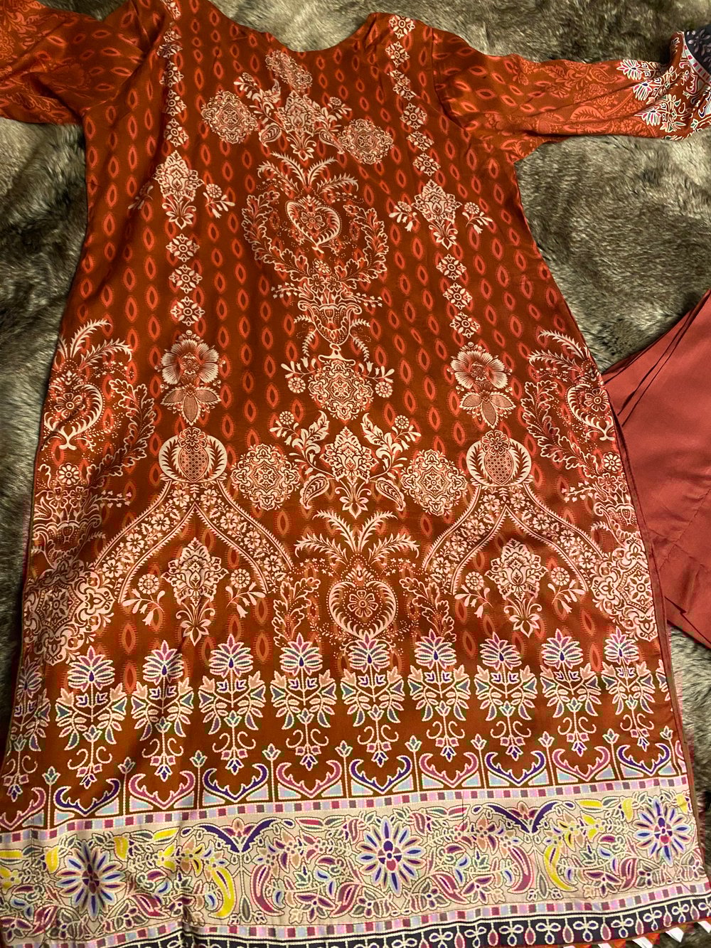 So Kamal embroidery suit
