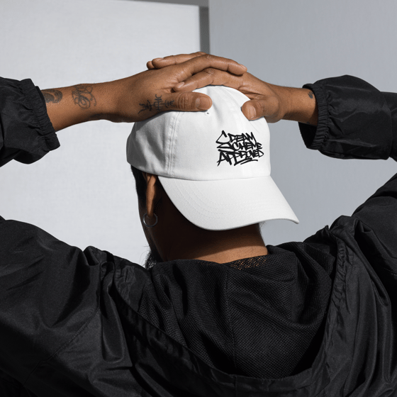 Image of Cream Scheme Approved Logo Dad Hat