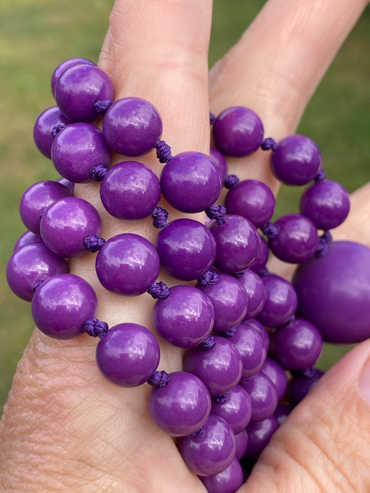 Natural Phosphosiderite Gemstone, Phosphosiderite 108 Beads Mala, 2024 Phosphosiderite Beads Mala, Yoga Mala, 8 MM Phosphosiderite Mala-Energy