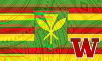 Waianae Flag Kanaka Maoli 