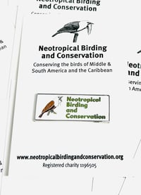 Image 3 of Neotropical Birding and Conservation Logo Pin Badge