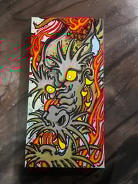 Image 1 of Teal Dragon Fire (ORIGINAL)