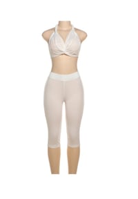 Image 1 of  Backless Lace Up Pant Sets / PRE ORDER