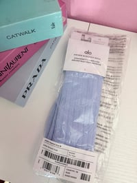 New baby blue sock