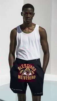 Image 2 of BNE All Seeing 👁️ shorts (black)