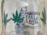 Image 5 of TAKE A RISK 16oz Ball Jar