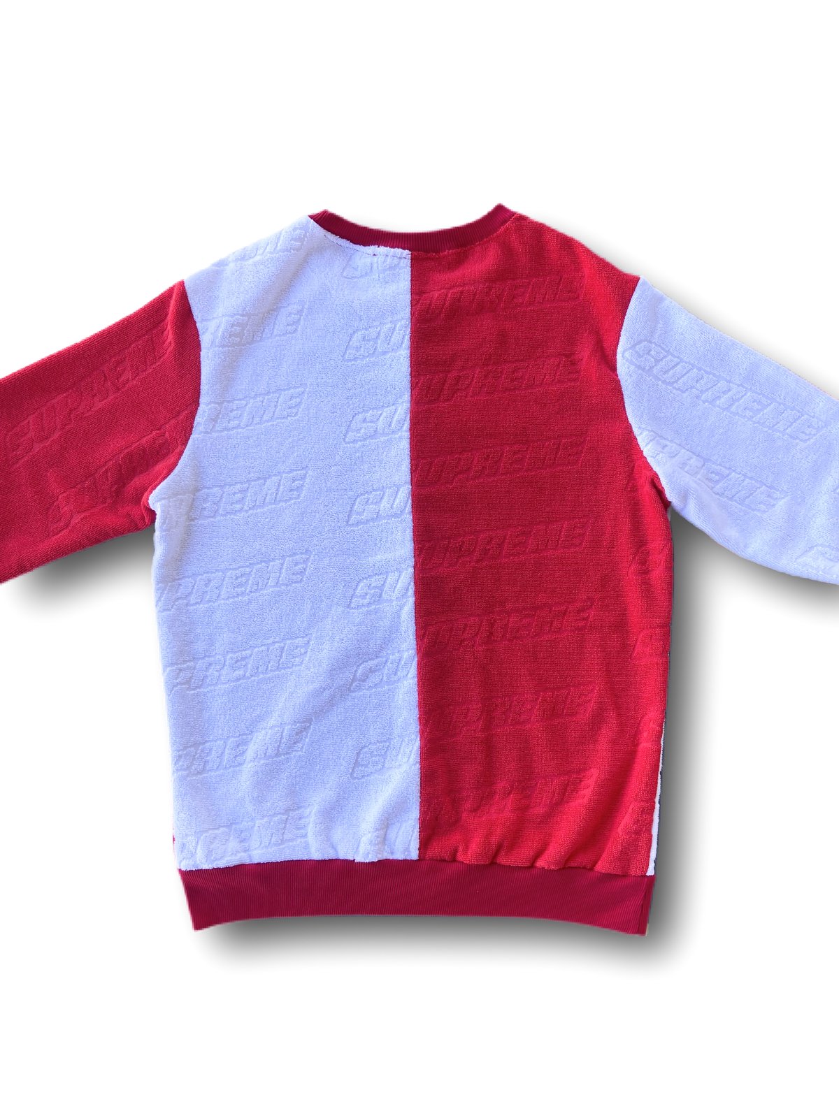 Supreme Beach Towel Sweatshirt | Savage Statement