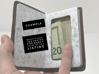 Image 4 of Pocket Bible Joint Case (capitalism metaphor)