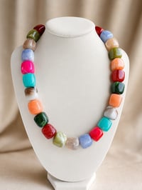 The Poppy Necklace Happy Colors