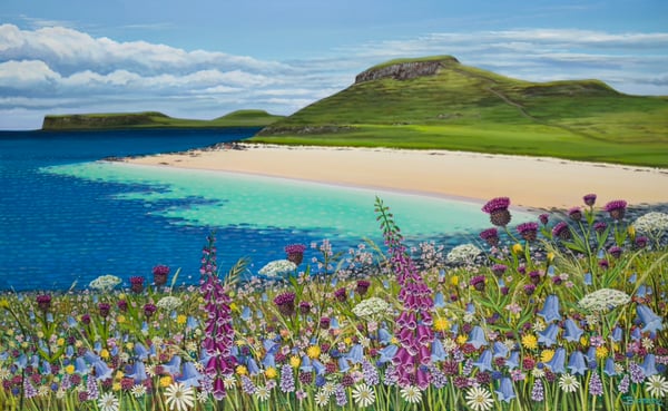 Image of Coral beach Skye giclee print