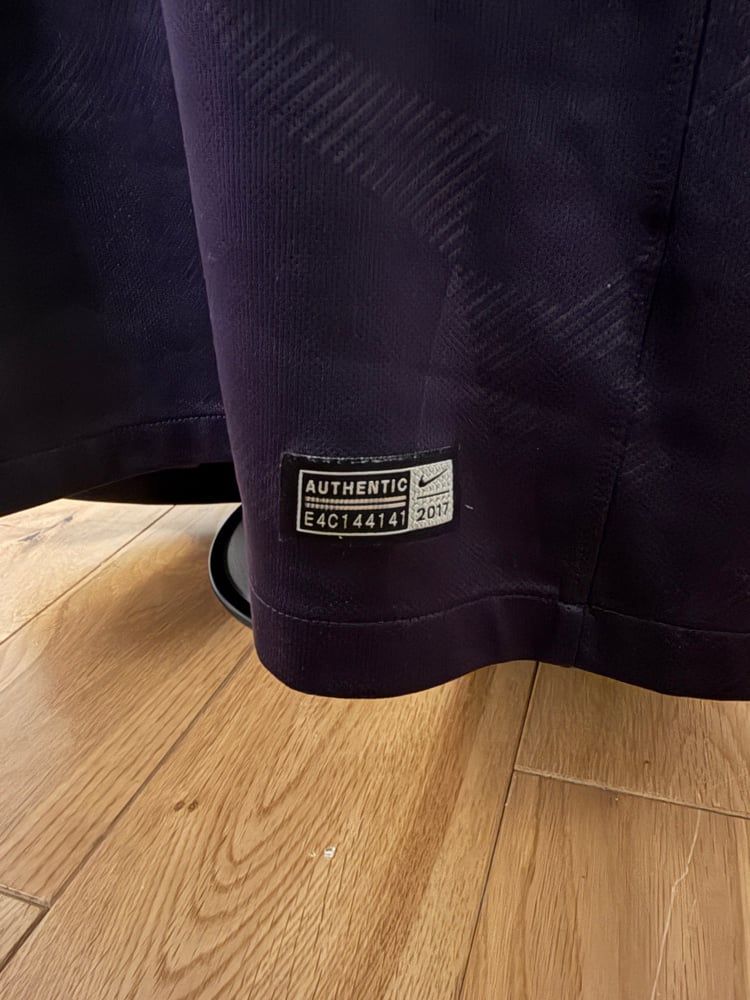 Image of PRE ORDER: Tottenham Hotspur “LLORENTE 18” 2017/18 Third Shirt + UCL patches (XL)