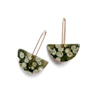 Image 1 of Lilypad Jasper Earrings