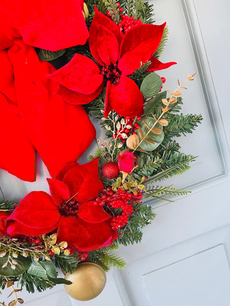 Image of 50cm Red Poinsettia 