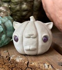 Image 2 of Cement Meowkin Sculpture