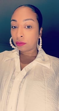 Image 1 of Divine Nine pearl hoops