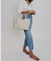 Image 3 of woven tote