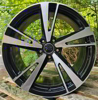 18" S3 STYLE ALLOY WHEELS FITS 5X112 ET40 BLACK MF