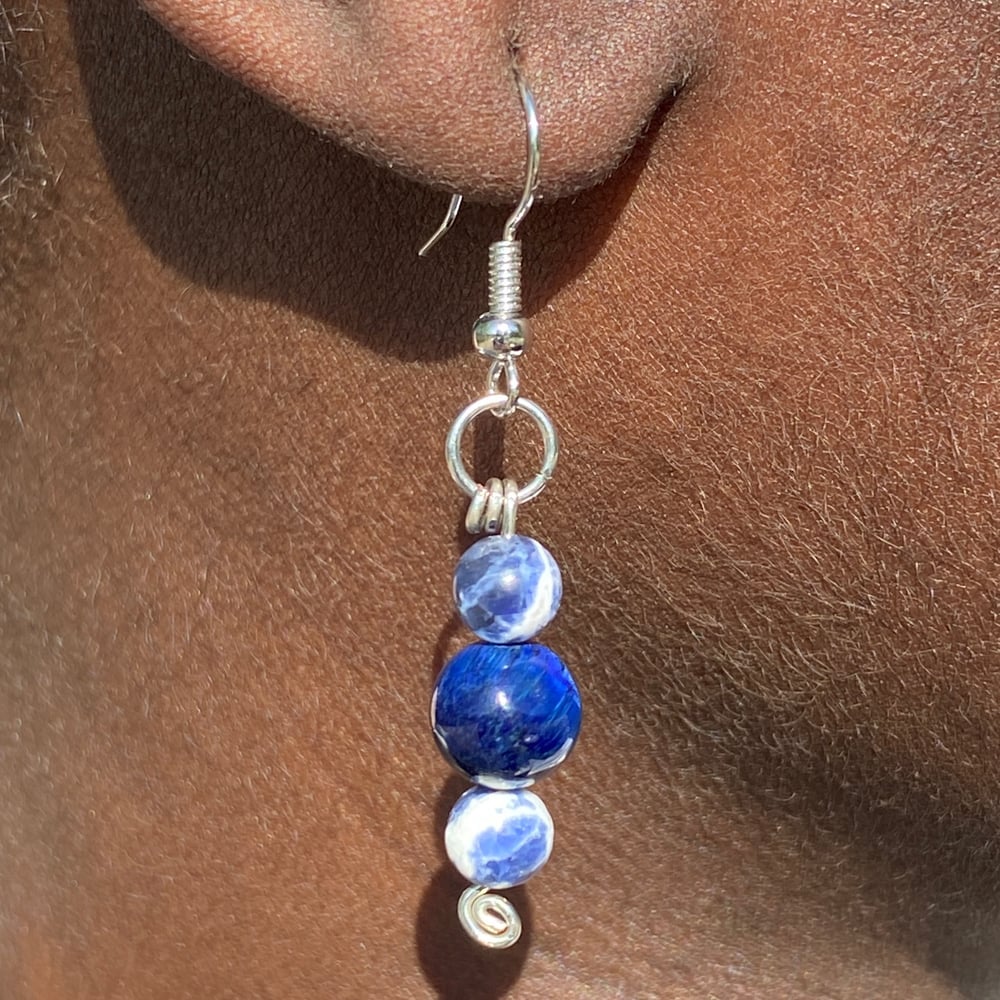 Image of blissful night earrings 