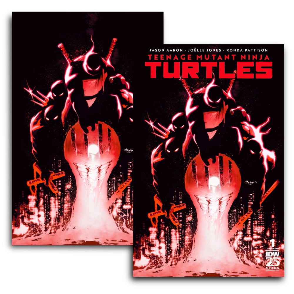 Image of Set of TMNT #1 Gleason Virgin and Trade Dress Variants W/COAs