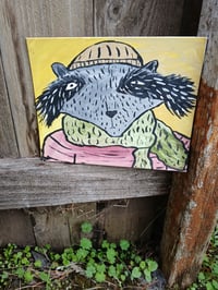 Image 3 of Bundled Up Raccoon 