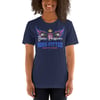 BOSSFITTED Pink and Blue Born Pressure Unisex T-Shirt