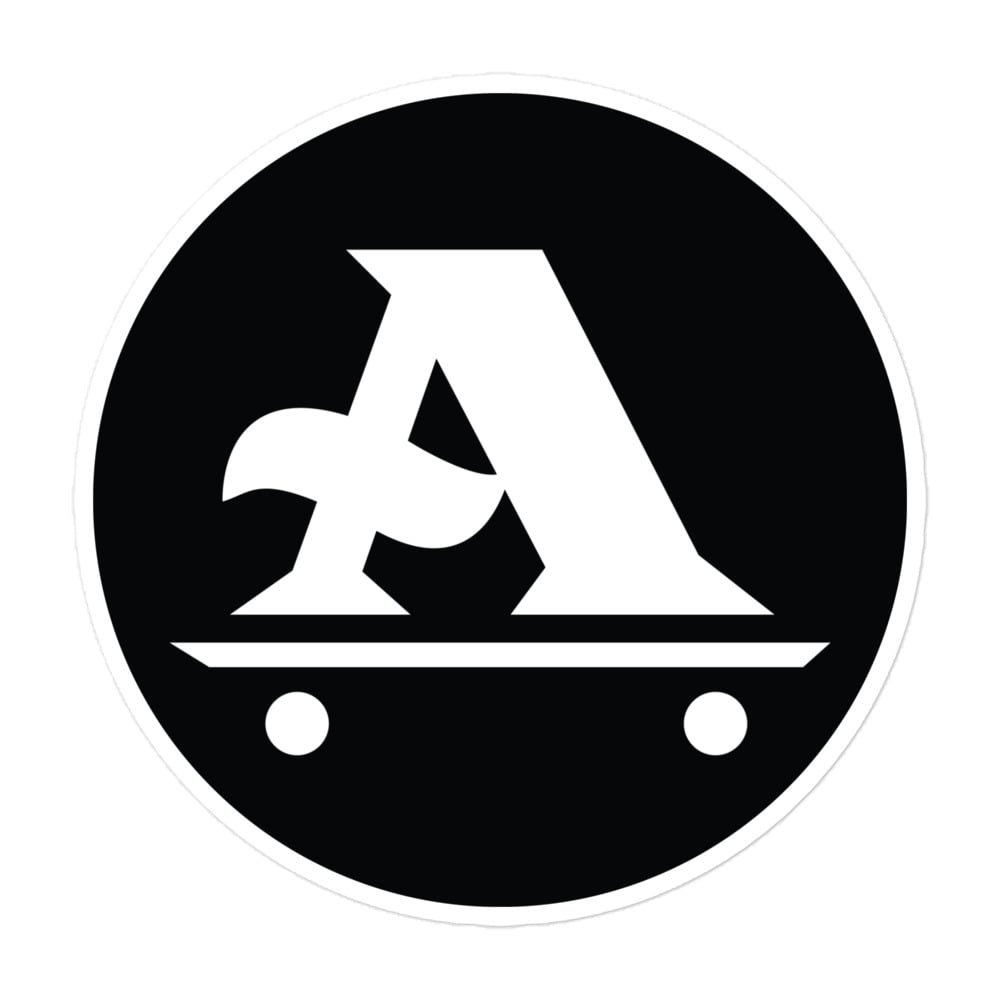 A - Logo sticker