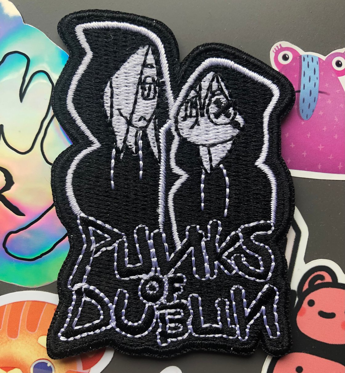 Image of Punks of Dublin patches!