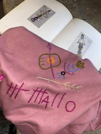 Image 11 of Suadoiro bordado a man. MARUJA MALLO. Feito baixo demanda. Varias tallas!