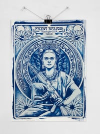 Cyanotype Frida Kalash 