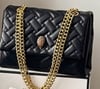  LEATHER KENSINGTON BAG