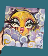 Image 1 of Golden moon (original)