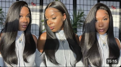 Image of Outre Perfect Hairline Swoop Series Synthetic Lace Front Wig - Swoop 1