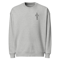 Image 1 of Unisex organic oversized Help Him sweatshirt