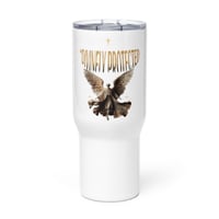 Image 2 of DIVINELY PROTECTED Travel mug with a handle