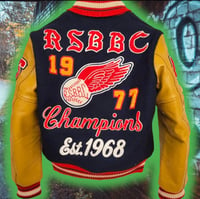 Image 1 of 💎ViNTaGe 💎RSBBC 1977 CHAMPIONS 🏆STYLE EYES WOOL BASEBALL ⚾️ VARSITY JACKET 